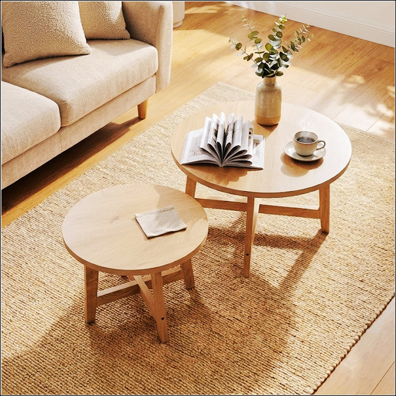 Tables d'appoint Modern Modern, Bois naturel