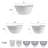Pfaltzgraff Trellis Serving Bowl Set