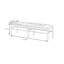 Banc rembourré en cuir de vache-100151378