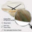 Horloge murale Meadow Grasslands Minimalisme II-105416910