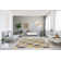 Equelle Handmade Rug Grey And Gold