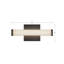 Geri 12-in Black dimmable LED Wall Sconce-735366894-735366881