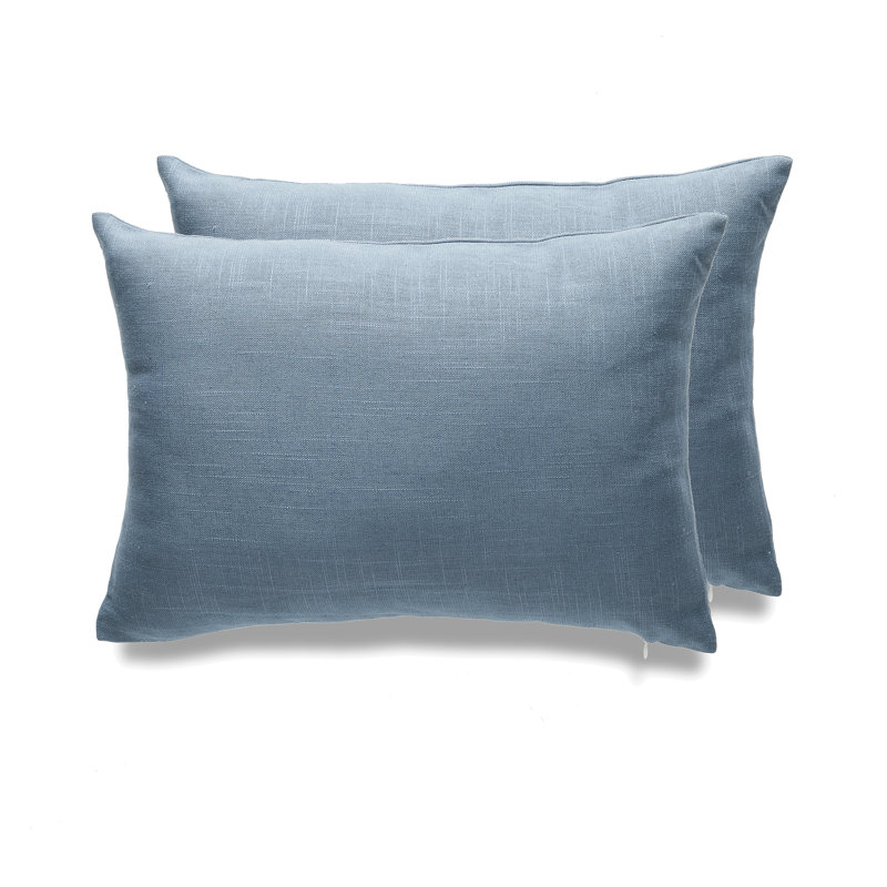 Tambo Throw Pillow, Polyester/Polyfill, Blue