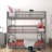 Korbin Wood Triple Twin Size Low Floor Bunk Bed with Ladder-2067334579