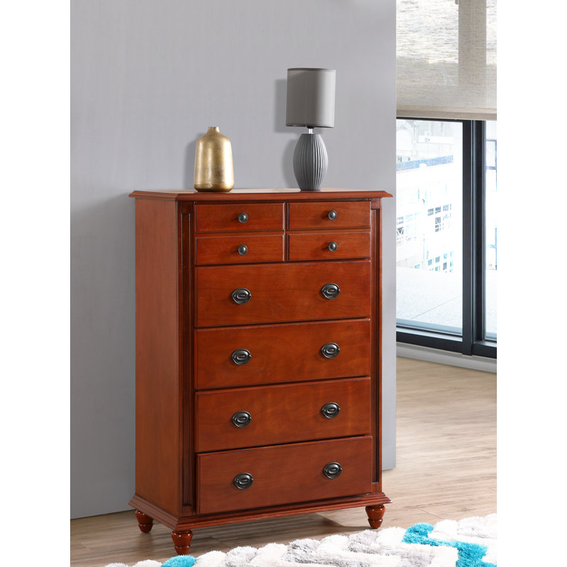 Penncross 37 " W 3 - Drawer Dresser, Cherry