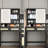 Vanity Desk With 3 Color Lights & Open Mirror, 4 Drawers 1 Cabinet Storage, Bedroom Makeup Table, Black Construction Colors Lighted Table Openable Drawers, And Shelves, Vanity,-978993966