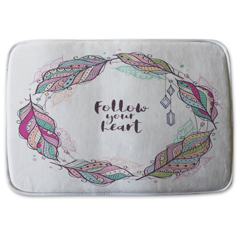 Perham Memory Foam Non-Slip Bath Mat