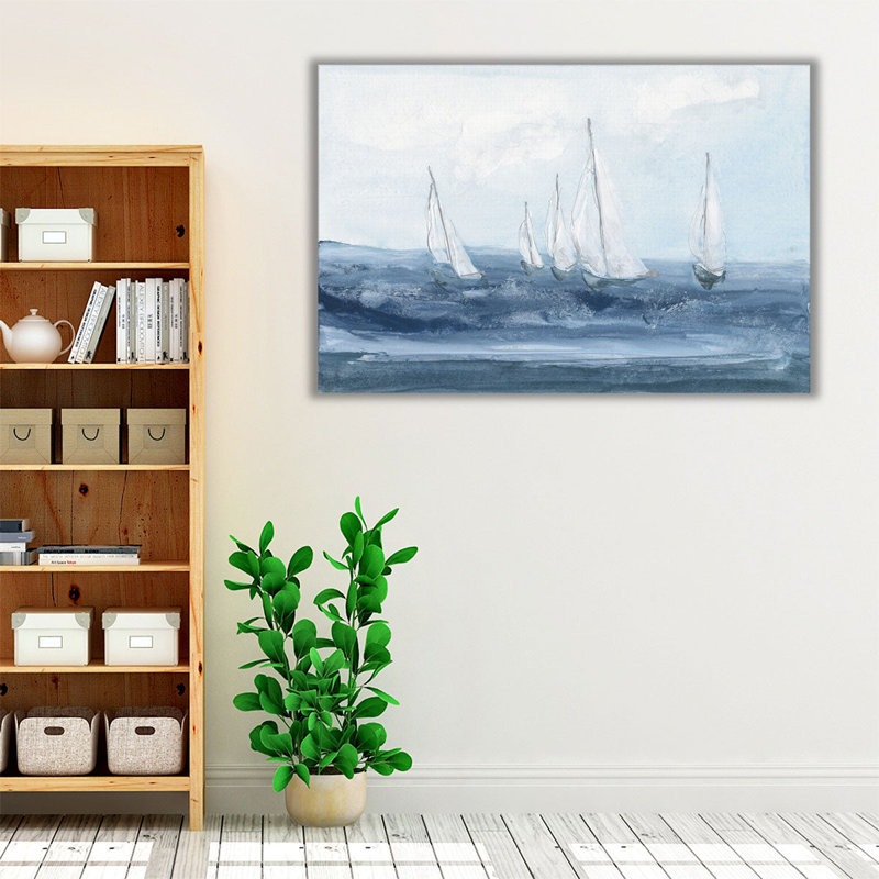 «Group Sail I», reproduction d'art sur toile, H 20 po x l 30 po