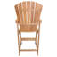 Chaise Adirondack en bois massif Rochell