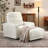Upholstered Power Reclining Chaise Lounge with Cup Holder and Wireless Charging Function-136747316