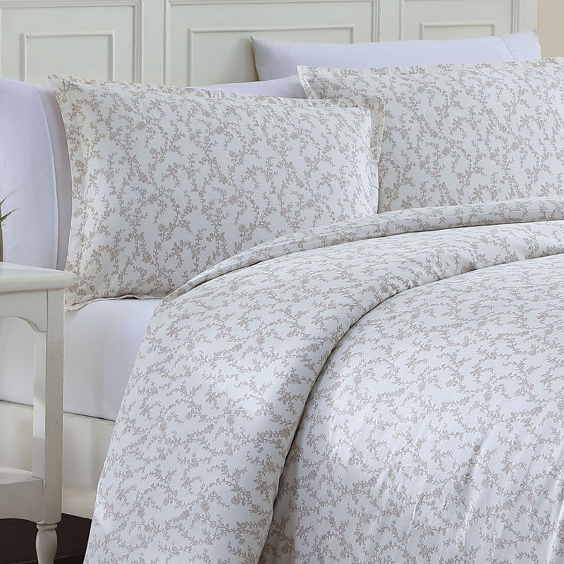 Ensemble de housse de couette réversible Laura Ashley Victoria, Lit simple