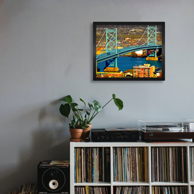 Ben Ben Bridge, Philadelphia, Pennsylvanie - reproduction de photo sur toile