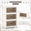 Plastic Square Accent Cabinet