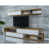 Blanc / teck