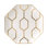 Gio Gold Bone China Abstract Modern Decorative Plate