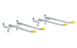 Steel Pegboard Hooks (Set of 2)