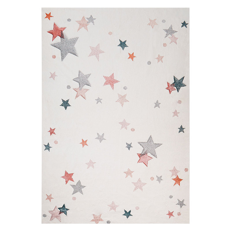 Natalia Starburst Cotton Hand Tufted 140cm X 200cm Area Rug
