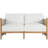 Pacifica Loveseat - Natural Teak/Rope/Brass-138085965-138085972