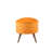 100% polyester orange est en rupture de stock