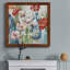 Golden Chaussure II - peinture sur toile encadrée-1150693979-1150697155