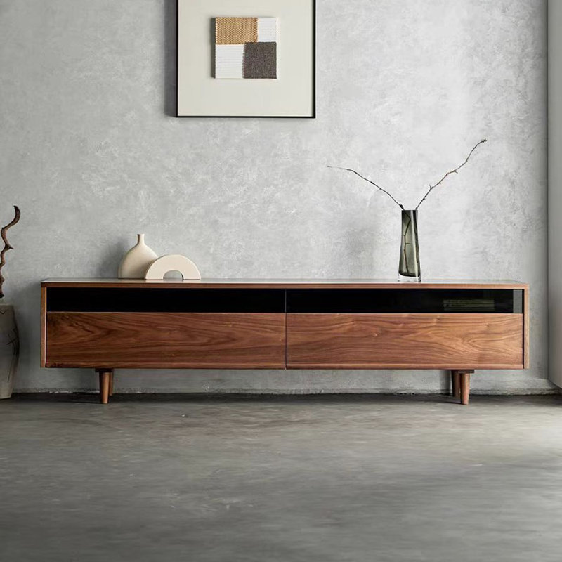Armoire de rangement moderne et minimaliste pour meuble télé, H 20,47 po x L 78,74 po x l 17,72 po