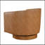 Fauteuil pivotant demi-tonneau Maisy
