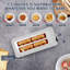 Grille-pain à 4 fentes extra large à 4 tranches - 6 réglages de brunissement, fonctions bagel / dégivrage / réchauffage et plateau à miettes amovible pour la cuisine