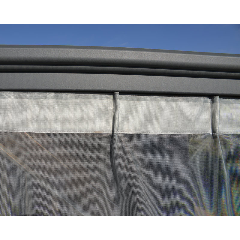 Palram - Canopia Martinique 4300 10' x 14' Gazebo Netting Screen