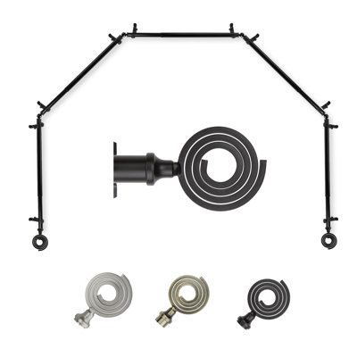 Tringle à rideaux simple réglable 0,81 po Heimann