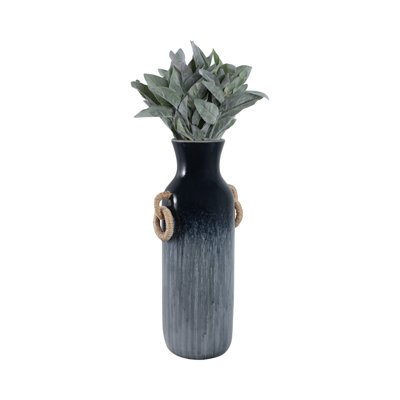 Handmade Pottery/Woven/Clay/Jute Floor Vase