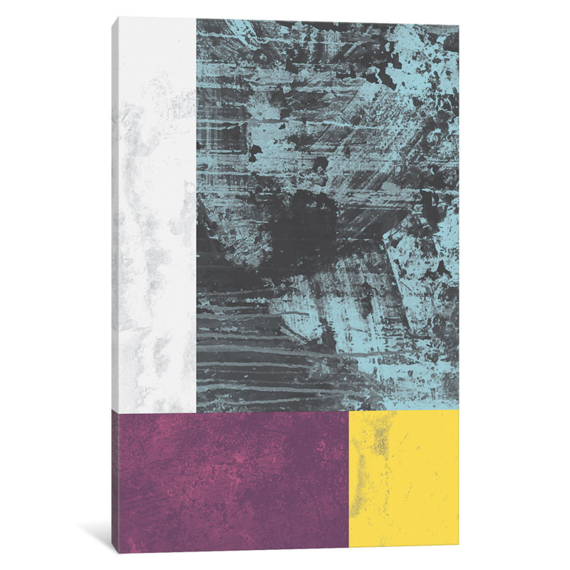 « geometric », impression sur toile tendue, H 12 po x l 8 po x P 0,75 po, Pas de tapis, Toile tendue