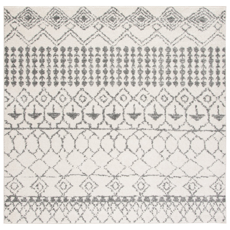 Reith Tulum Performance Southwestern Rug, Square 9'