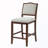 Upholstered Bar Stools With Back(Set Of 2)-2007634538