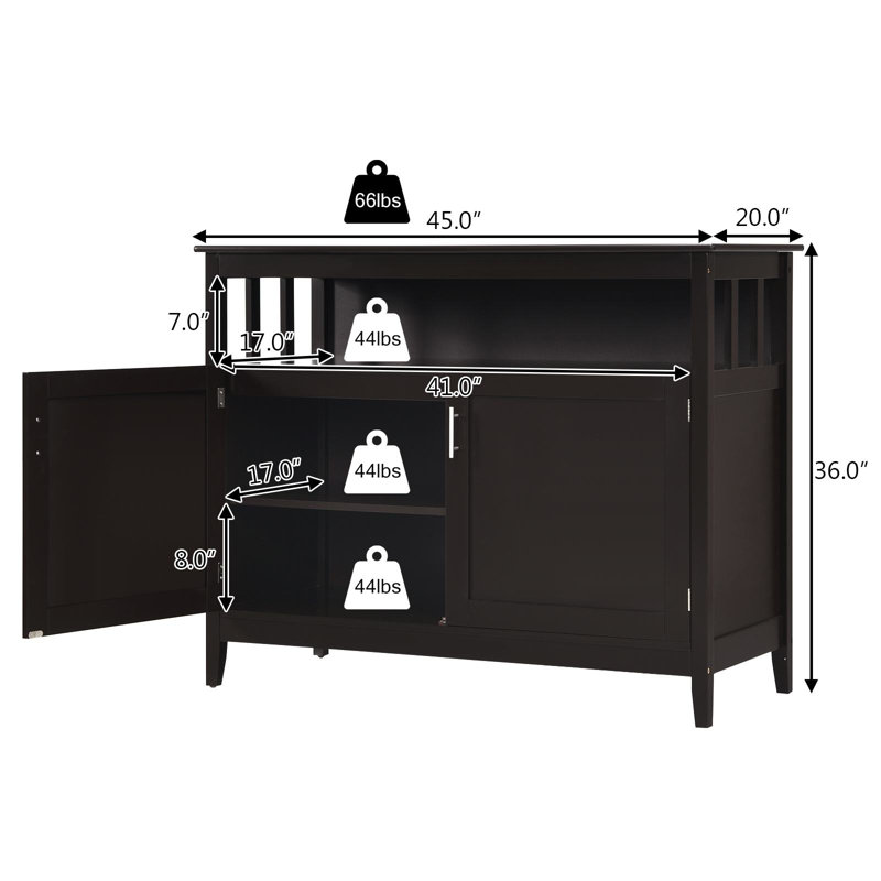 Accent Cabinet, Black