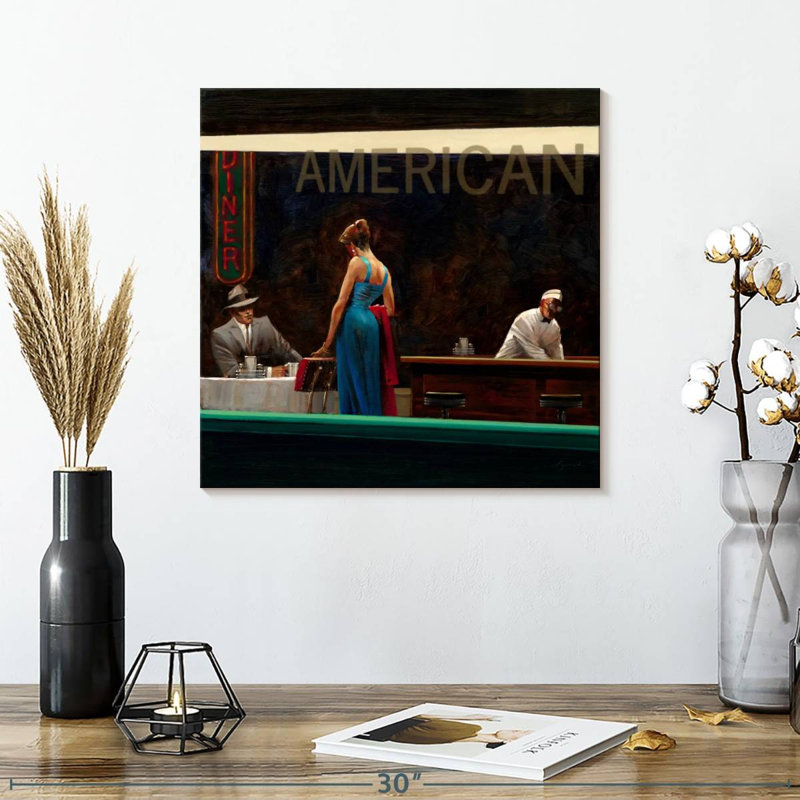 Evening Proposition, 16" H x 16" W
