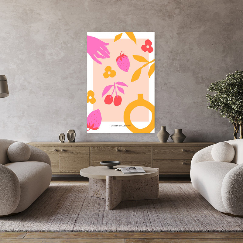 Art contemporain, art contemporain abstrait, H 48 po x l 32 po