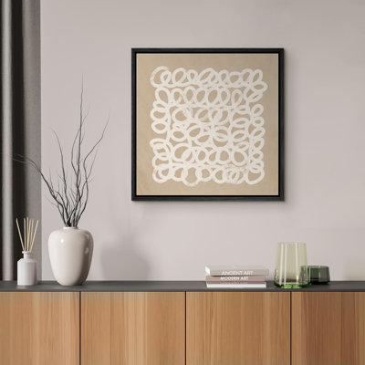 «Abstract Lines Tan Modern Neutral Contemporary»