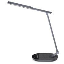 OttLite Entice LED Desk Lamp with Wireless Charging Adjustable Arm & Shade,  3 Color Temperatures