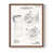 Brown Single Picture Framed