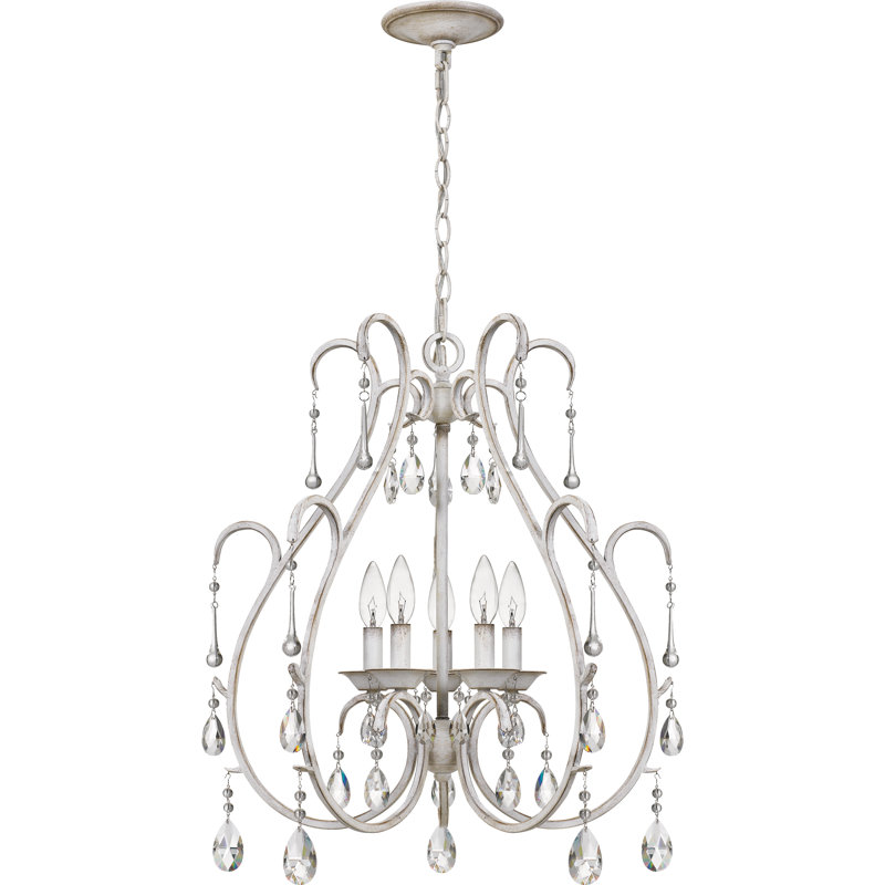 Lustre traditionnel / classique à 5 lumières de style bougie Carswell