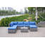 Patio Sofa With Cushions