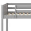 Wood Twin Loft Bed With Ladder-3150998