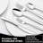 Latitude Run® Fruita Stainless Steel Flatware Set - Service for 8
