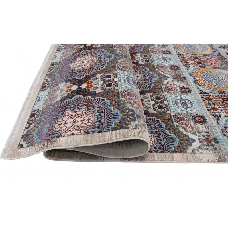 Lucha Oriental Indoor Rug, Rectangle 3'11" x 5'9"
