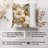 Floral Golden Flowers I Modern-99959022