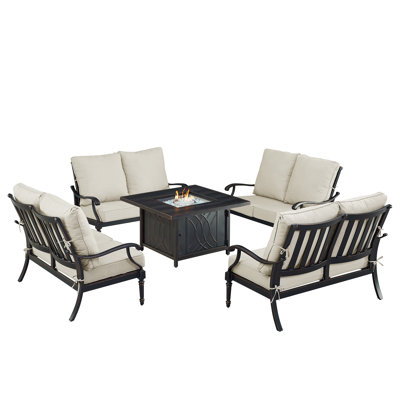 Paili Outdoor 5 - Piece Conversation Set