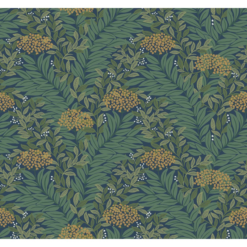 Papier peint Highgrove, Bleu marine