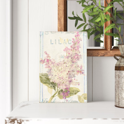 «Floursack Florals V» par Danhui Nai, reproduction d'art sur toile tendue