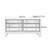 Minimalist Modern Solid Wood Console