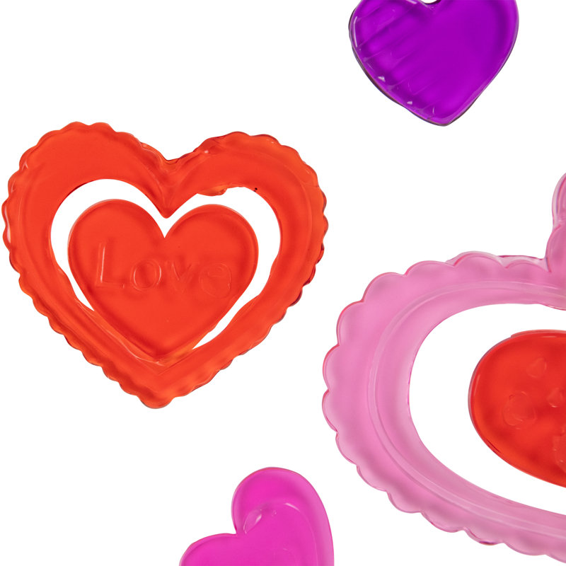 Rouge et rose cœur de la Saint-Valentin